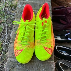 Neon Nike Cleats